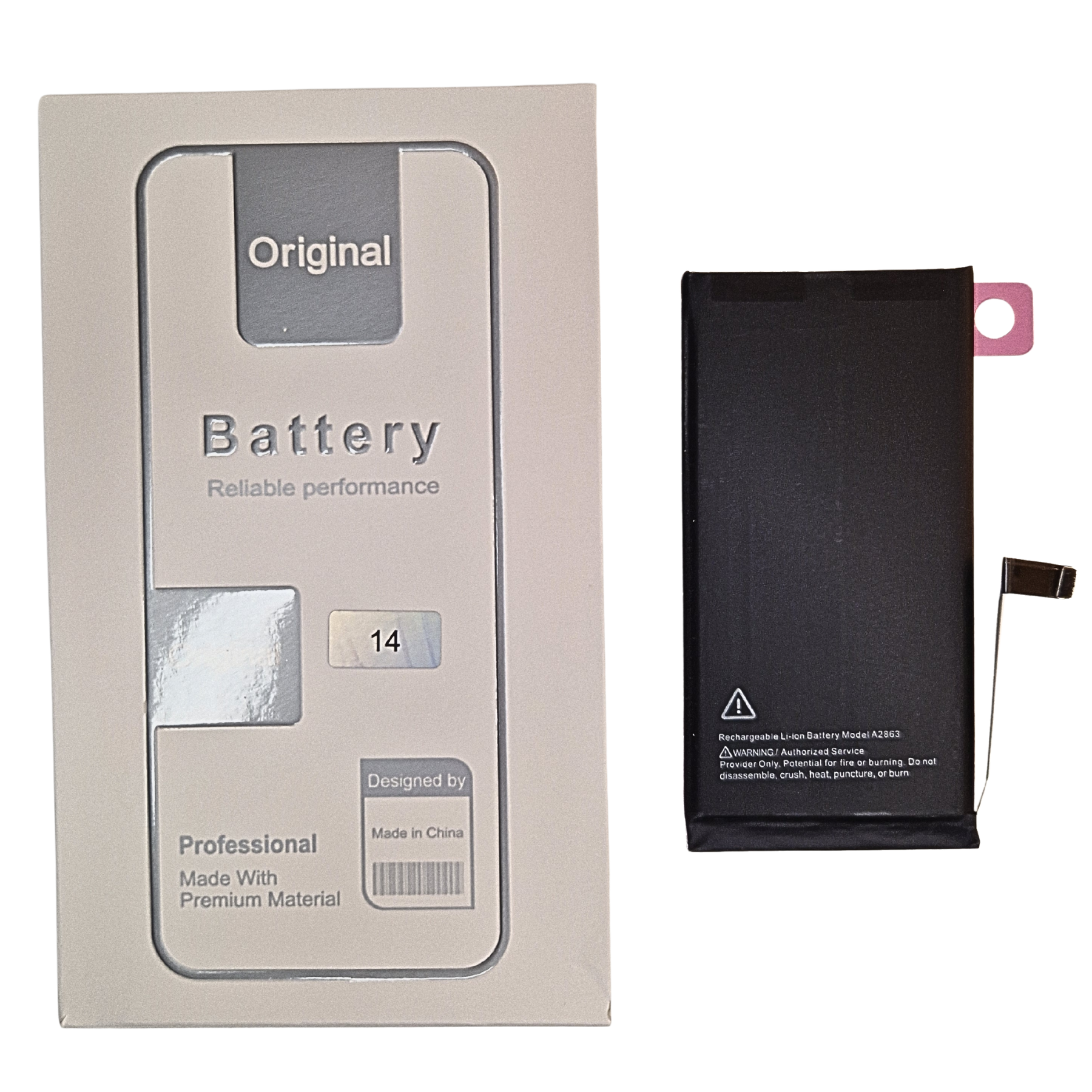 iPhone 13 mini – High Capacity Battery 2580 mAh (Original BMS)