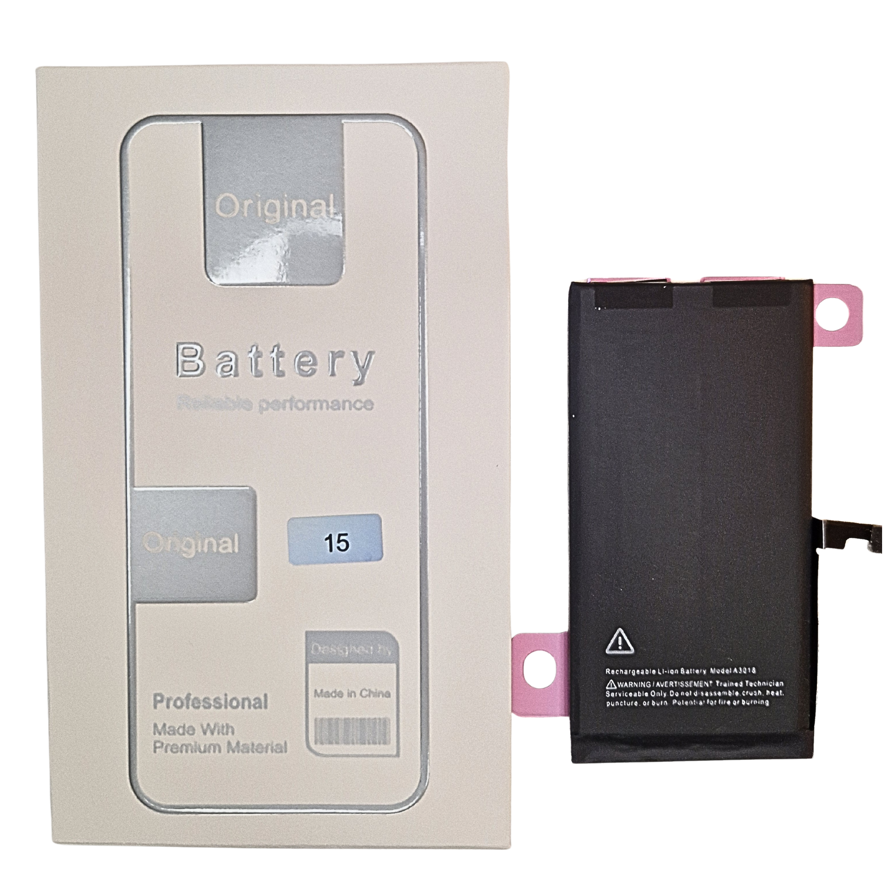 Battery for Apple iPhone 11, with built in Flex for BMS 