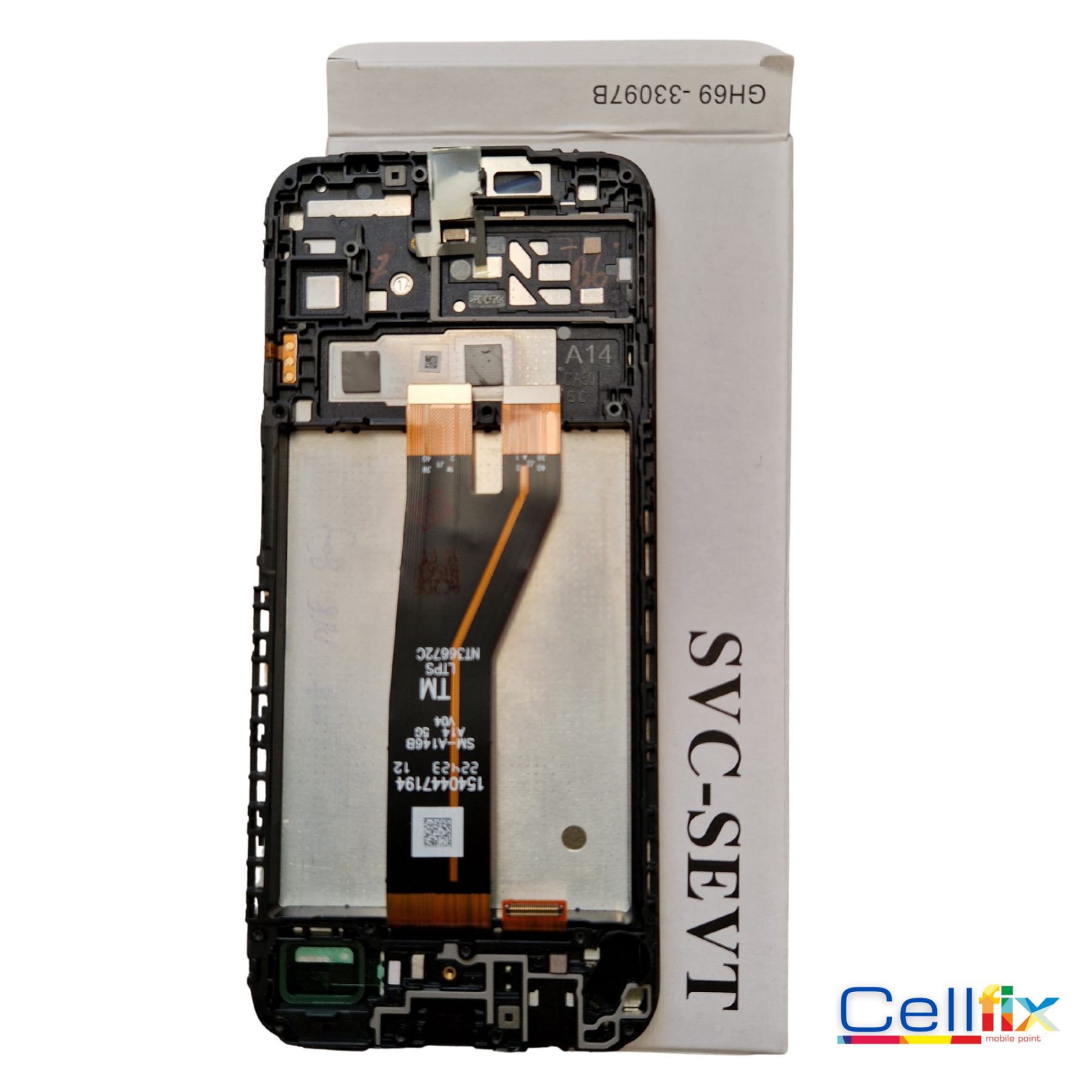 SAMSUNG A22 5G / SM-A226 BLACK (WF) LCD