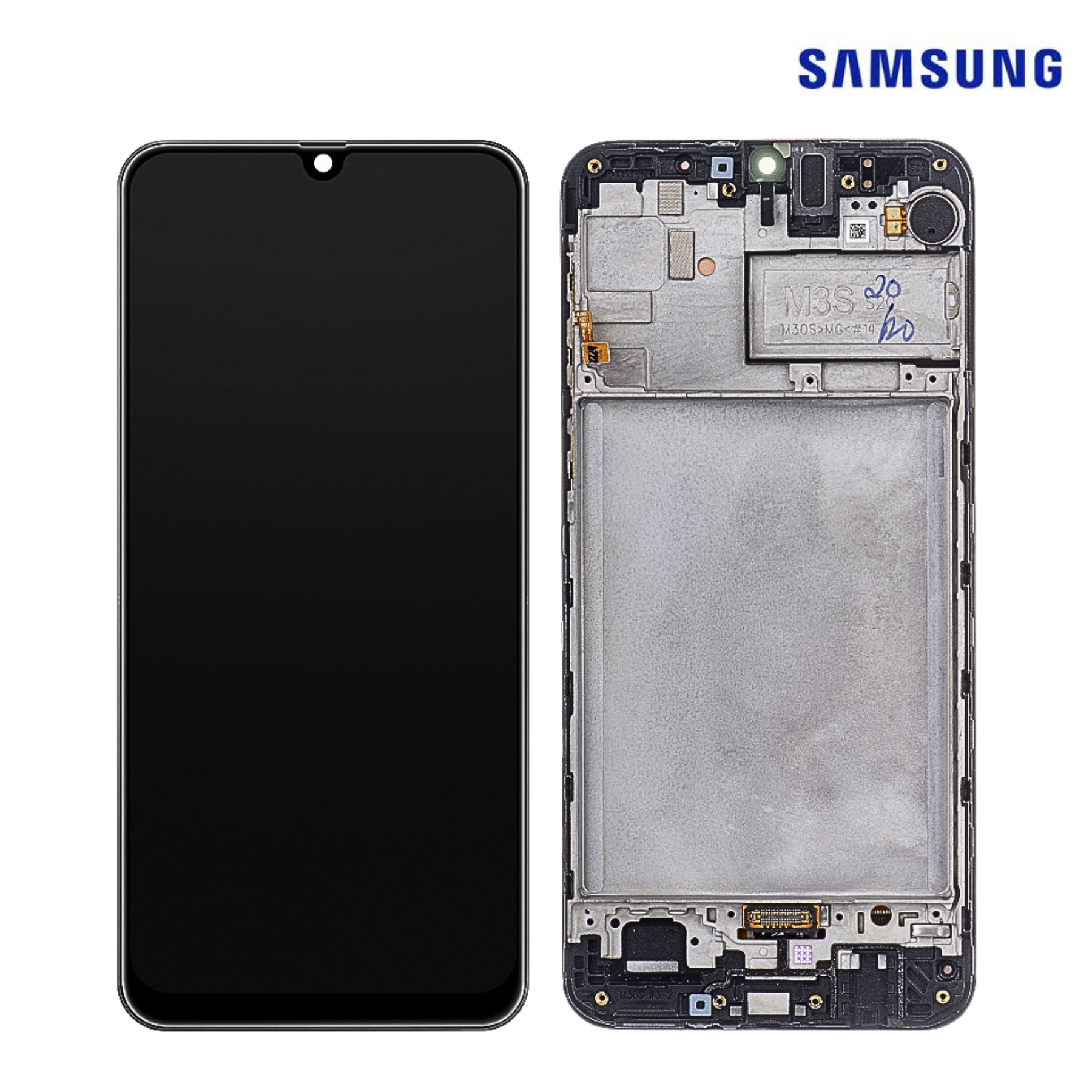 SAMSUNG A32 5G / SM-A326B BLACK (with frame) LCD
