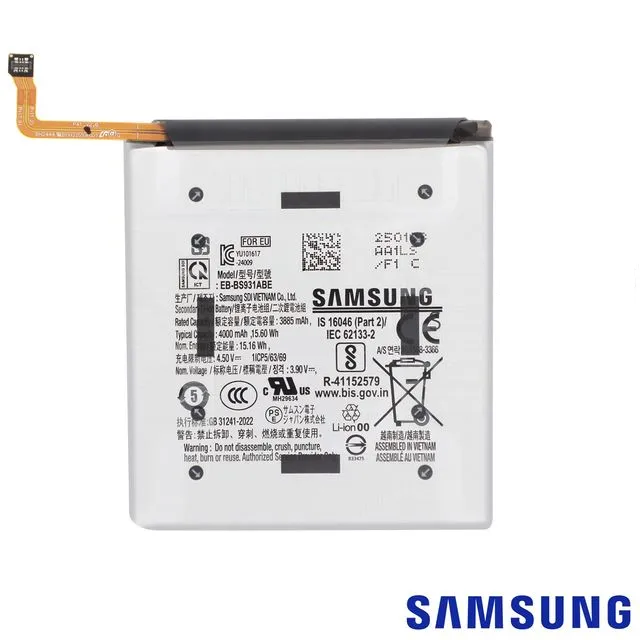 Battery (incl. Adhesive) Compatible for Samsung Galaxy S25 (SM-S931B) Service Pack